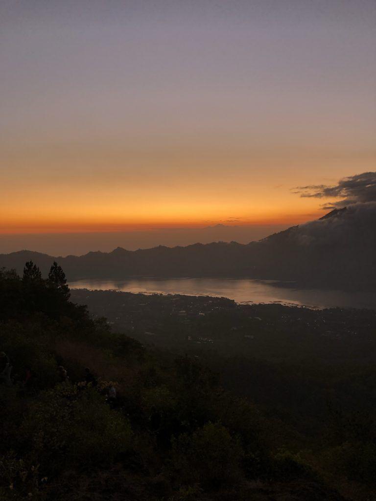 Sonnenaufgang Mount Batur klein